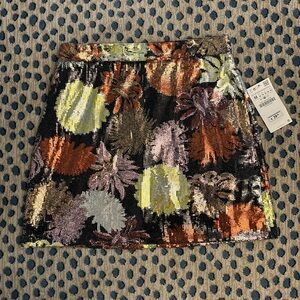 Zara Sequin Mini Skirt